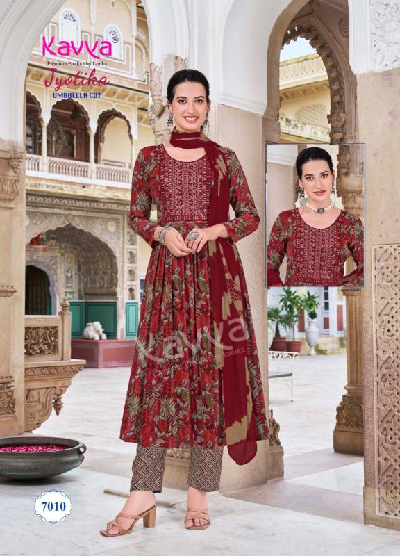 KAVYA JYOTIKA VOL 7 Latest Kurti Fashion In India Wholesale Catalog