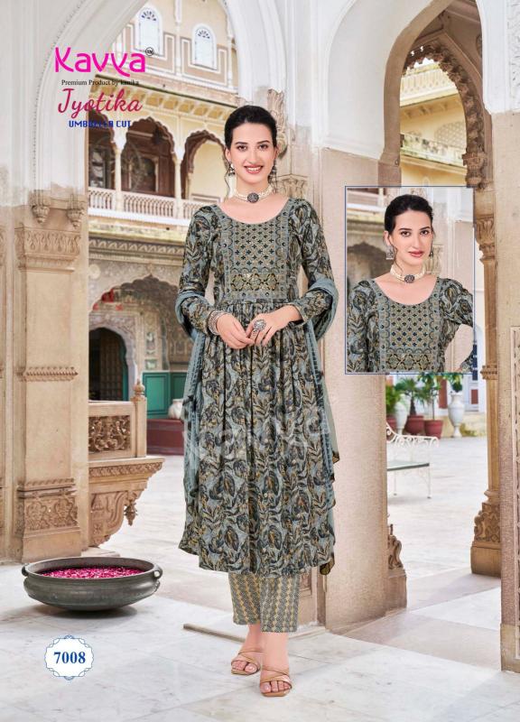 KAVYA JYOTIKA VOL 7 Latest Kurti Fashion In India Wholesale Catalog