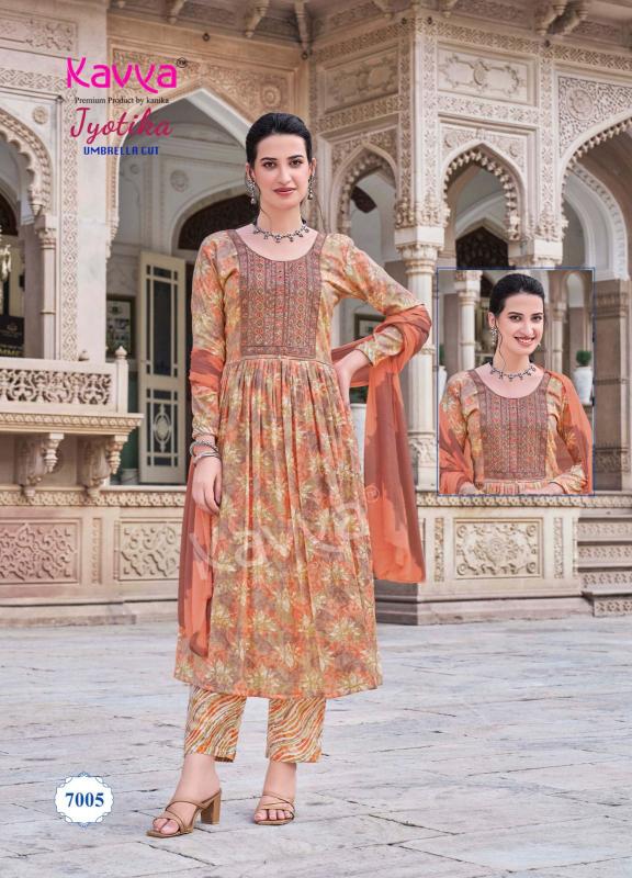 KAVYA JYOTIKA VOL 7 Latest Kurti Fashion In India Wholesale Catalog