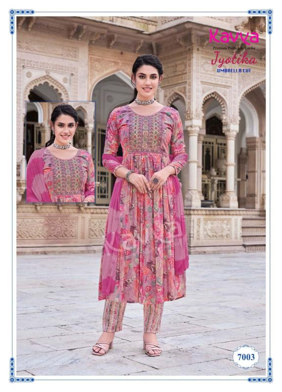 KAVYA JYOTIKA VOL 7 Latest Kurti Fashion In India Wholesale Catalog