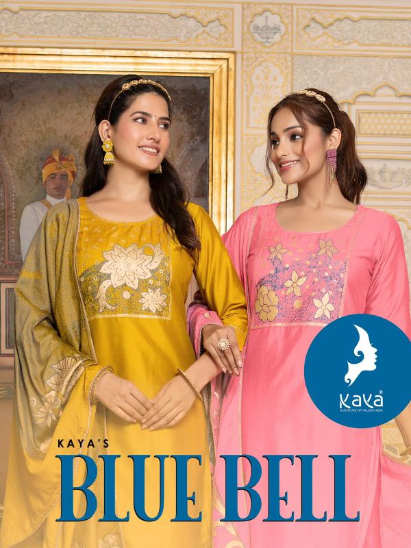 Kaya Blue Bell Kurti Wholesale Catalog