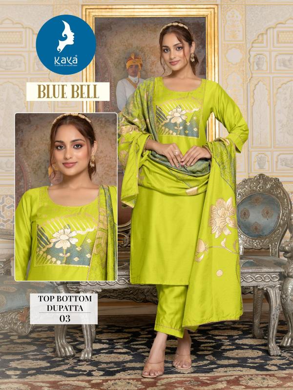 Kaya Blue Bell Kurti Wholesale Catalog