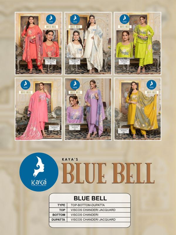 Kaya Blue Bell Kurti Wholesale Catalog