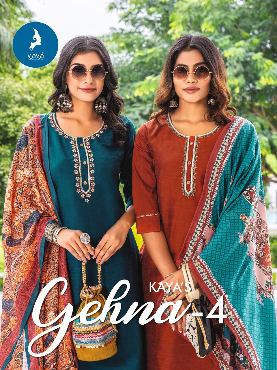 Kaya Gehna Vol 4 Fancy Kurti Wholesale Catalog