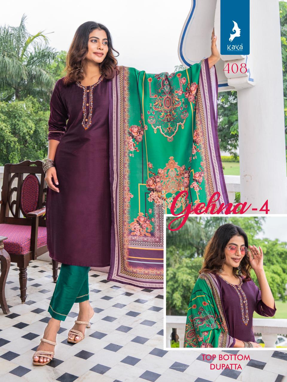Kaya Gehna Vol 4 Fancy Kurti Wholesale Catalog