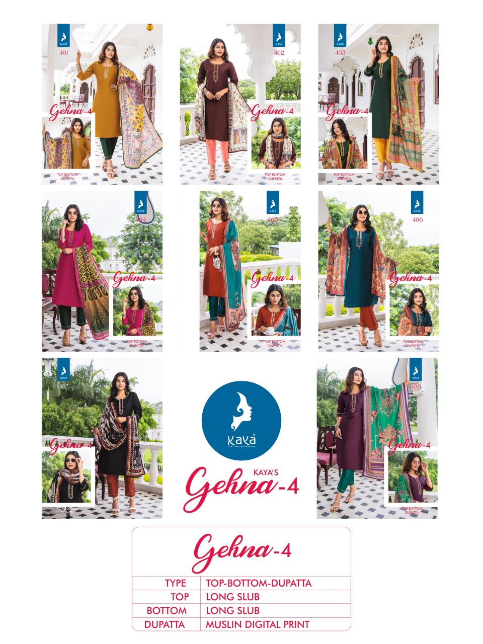 Kaya Gehna Vol 4 Fancy Kurti Wholesale Catalog