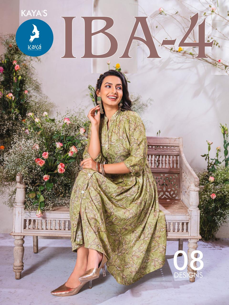 Kaya Iba 4 Fancy Capsule Printed Kurti Wholesale Catalog
