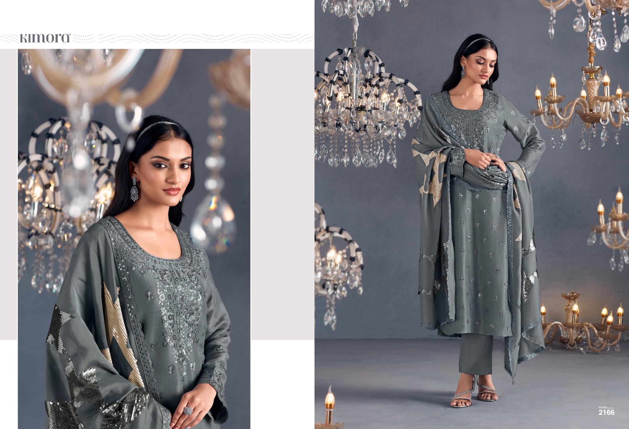 Kimora Heer Hazel Russian Silk Salwar Suits Wholesale Catalog