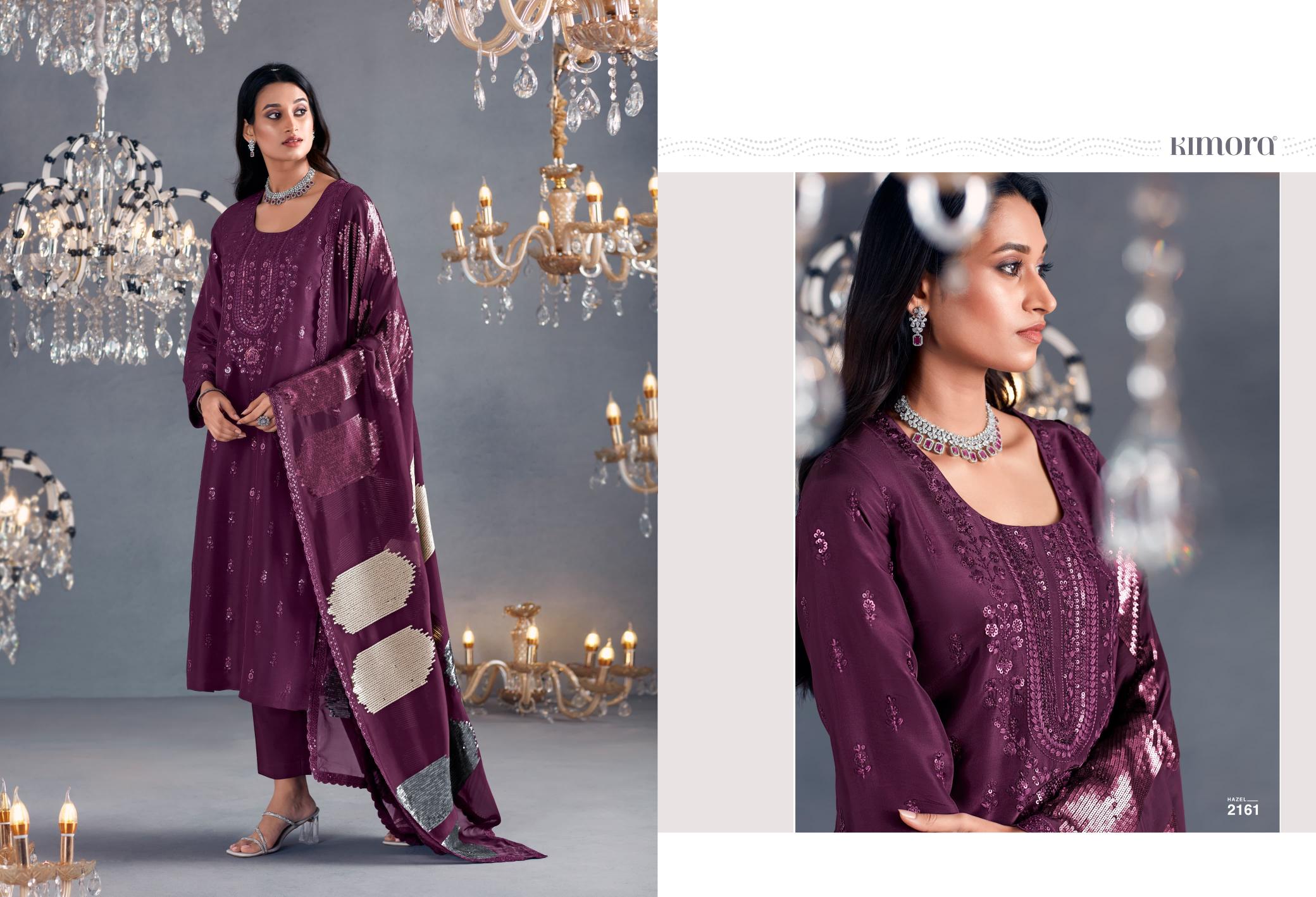 Kimora Heer Hazel Russian Silk Salwar Suits Wholesale Catalog