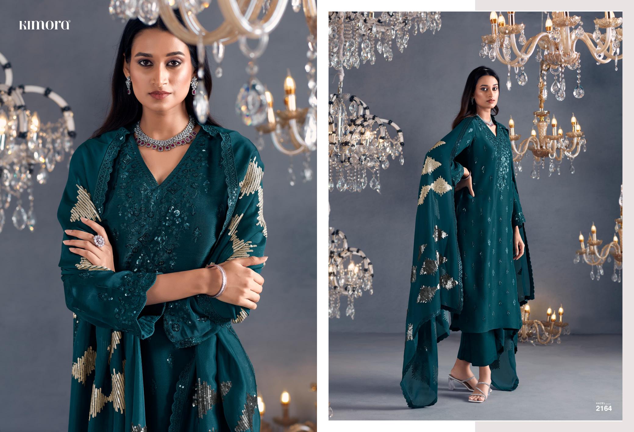 Kimora Heer Hazel Russian Silk Salwar Suits Wholesale Catalog