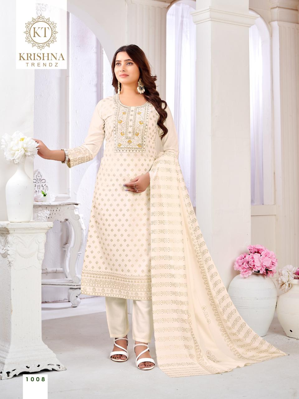 KRISHNA ANKITA VOL 2 White Kurti Wholesale Catalog
