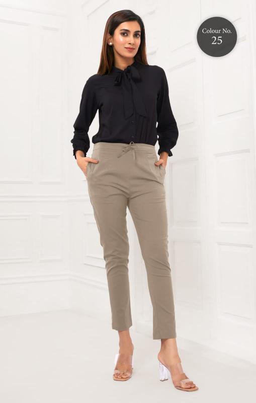 Larqi Stretch Pants Cotton Comfort Bottom Wear Wholesale Catalog