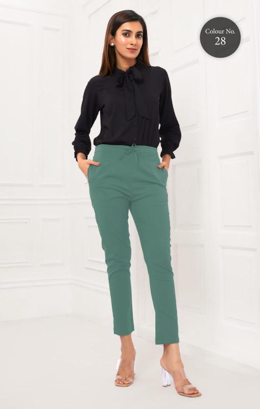 Larqi Stretch Pants Cotton Comfort Bottom Wear Wholesale Catalog