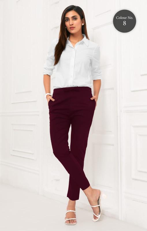 Larqi Stretch Pants Cotton Comfort Bottom Wear Wholesale Catalog