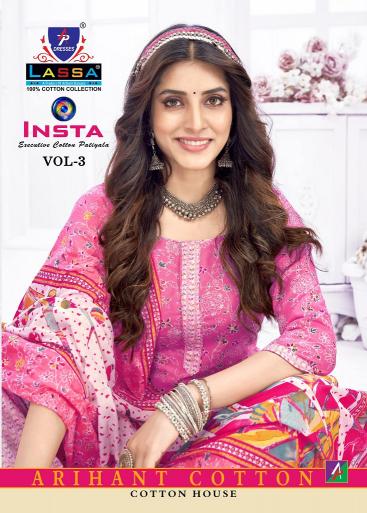 Lassa Insta Vol-3 – Dress Material - Wholesale Catalog