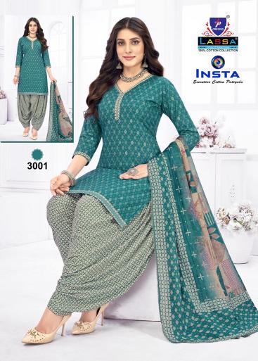Lassa Insta Vol-3 – Dress Material - Wholesale Catalog