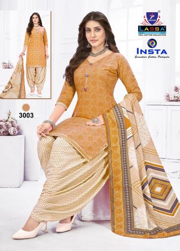 Lassa Insta Vol-3 – Dress Material - Wholesale Catalog