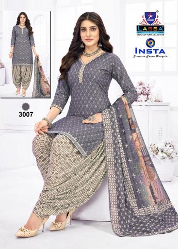 Lassa Insta Vol-3 – Dress Material - Wholesale Catalog