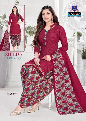 Lassa Shilpa Patiyala Vol-4 – Dress Material - Wholesale Catalog