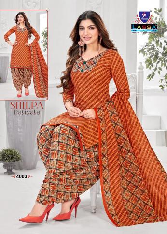 Lassa Shilpa Patiyala Vol-4 – Dress Material - Wholesale Catalog
