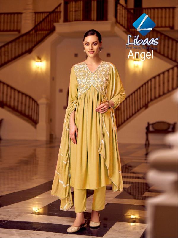 Libaas Angel Fancy Kurti Wholesale Catalog