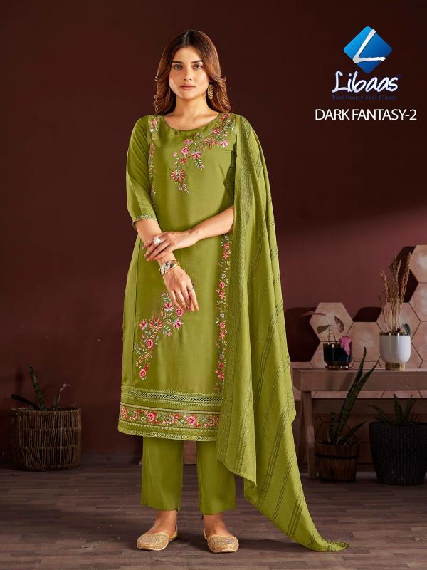 Libaas Dark Fantasy Vol 2 Fancy Kurti Wholesale Catalog
