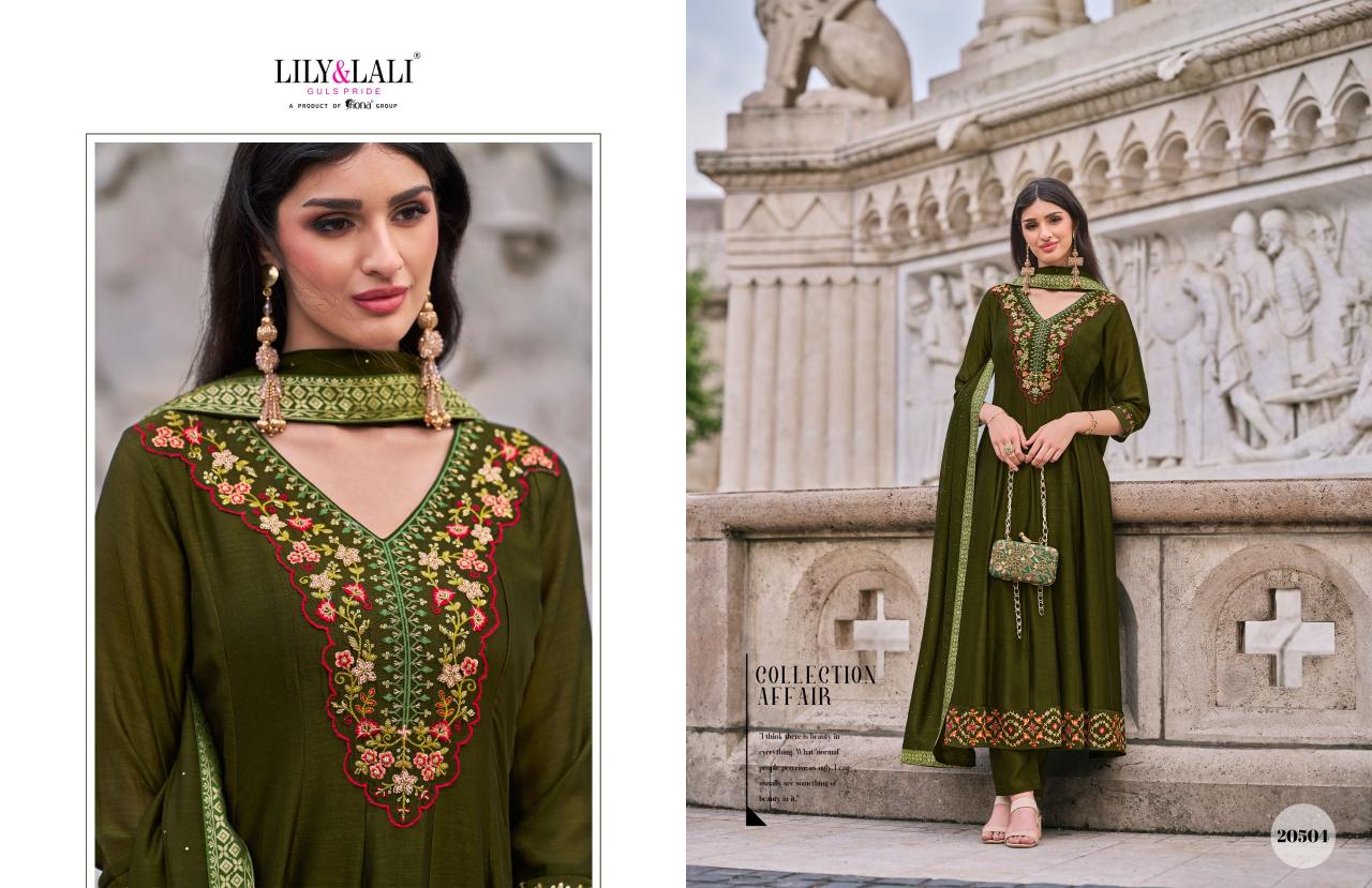 LILY & LALI Bibbojaan Anarkali Kurti Wholesale Catalog