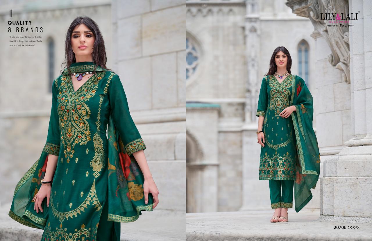LILY & LALI Lajjo Banarasi Kurti Online India Wholesale Catalog
