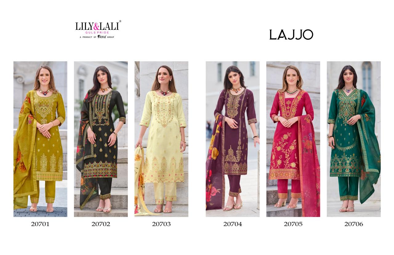 LILY & LALI Lajjo Banarasi Kurti Online India Wholesale Catalog