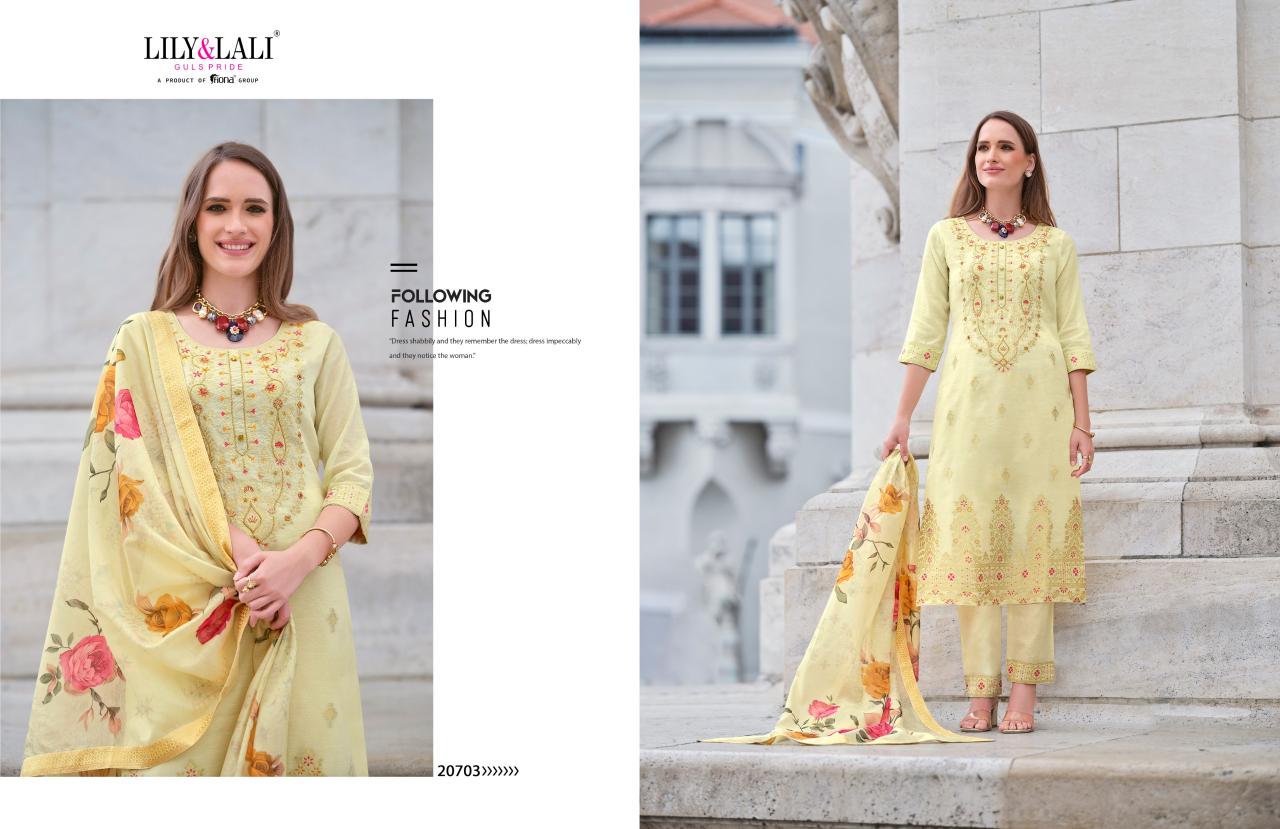 LILY & LALI Lajjo Banarasi Kurti Online India Wholesale Catalog