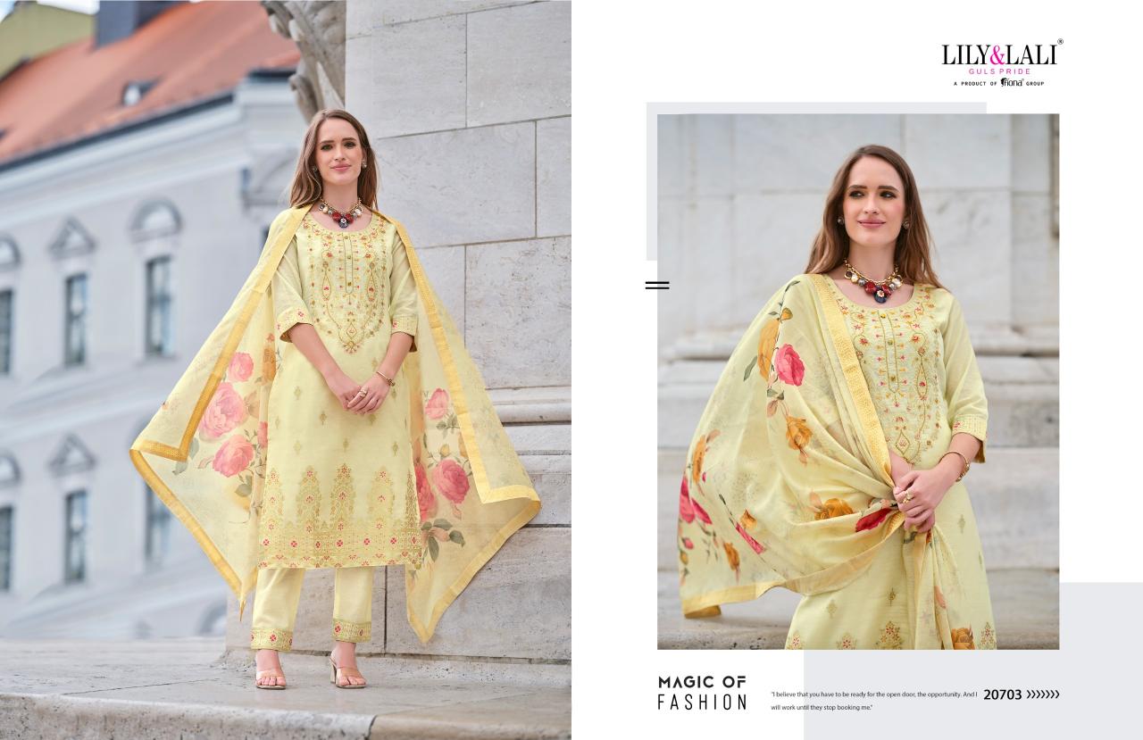 LILY & LALI Lajjo Banarasi Kurti Online India Wholesale Catalog