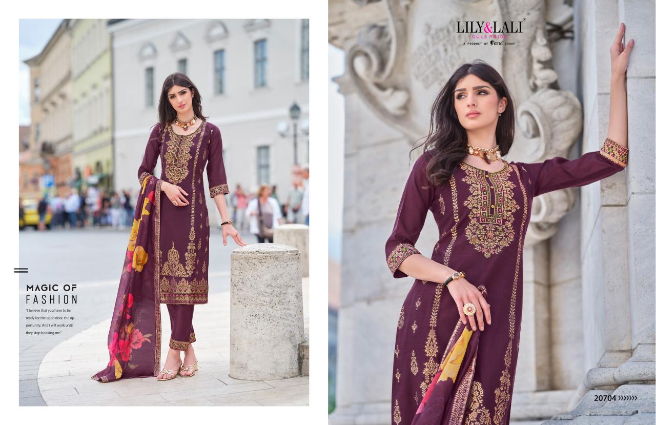LILY & LALI Lajjo Banarasi Kurti Online India Wholesale Catalog