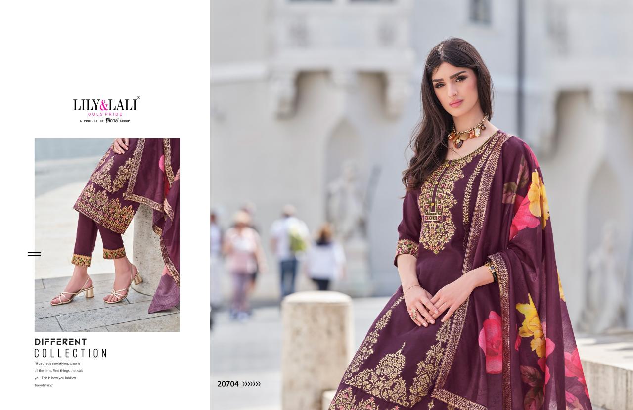 LILY & LALI Lajjo Banarasi Kurti Online India Wholesale Catalog