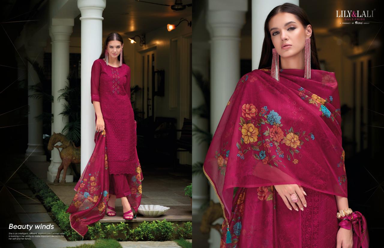 LILY & LALI Organza Chikankari Vol 3 Buy Kurtis Online For Cheap India Wholesale Catalog