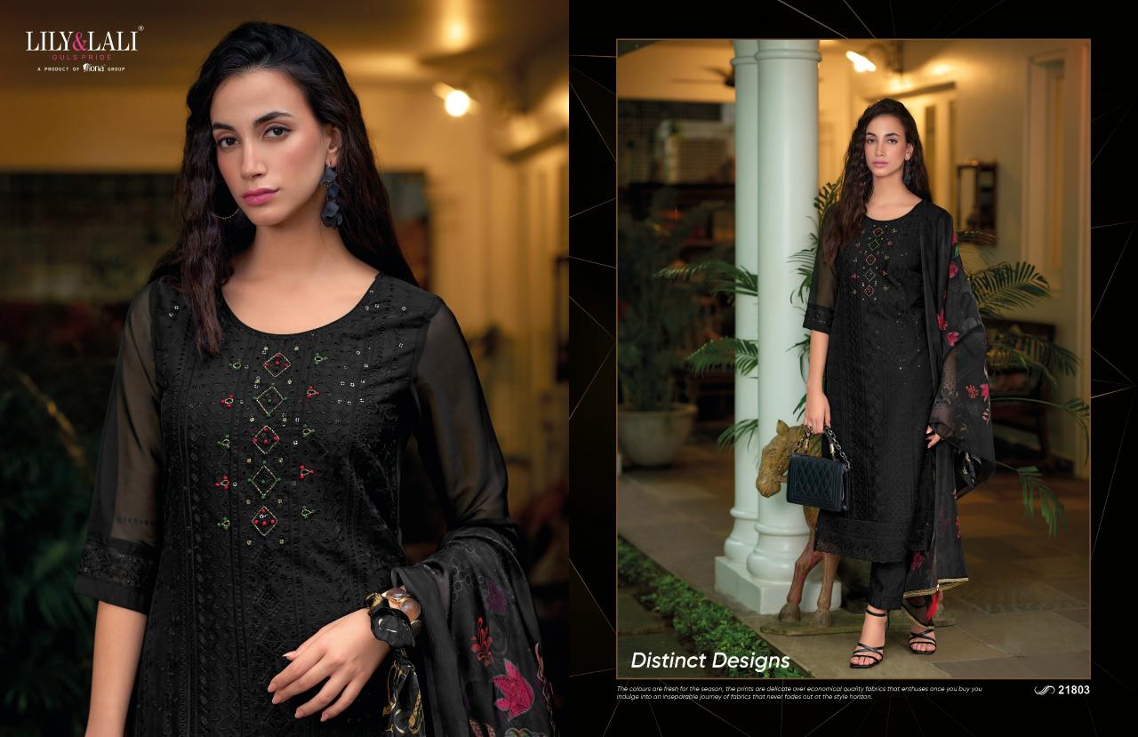 LILY & LALI Organza Chikankari Vol 3 Buy Kurtis Online For Cheap India Wholesale Catalog