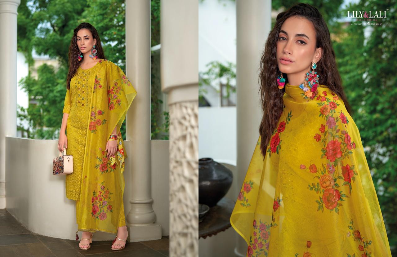 LILY & LALI Organza Chikankari Vol 3 Buy Kurtis Online For Cheap India Wholesale Catalog