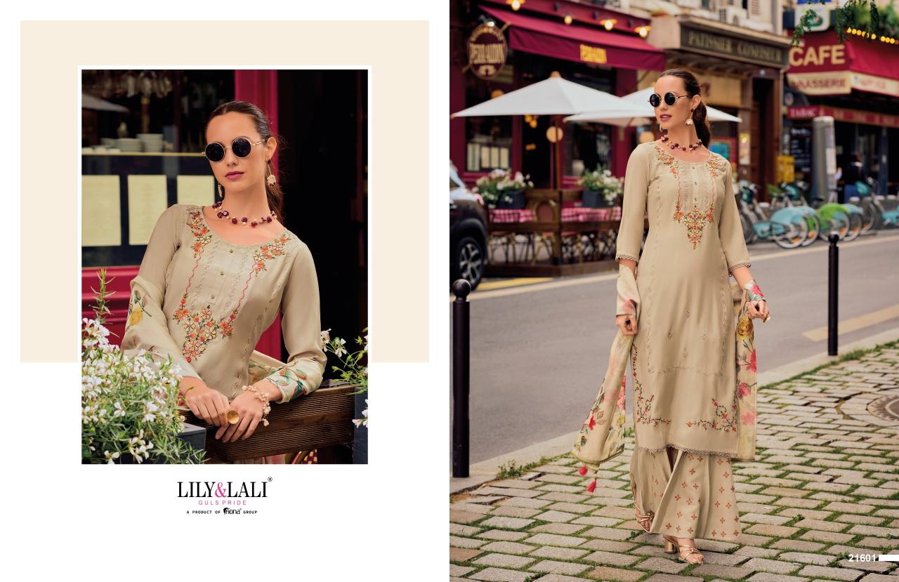 LILY & LALI Riwaaz Vol 6 Fab India Kurtis Woman Wholesale Catalog