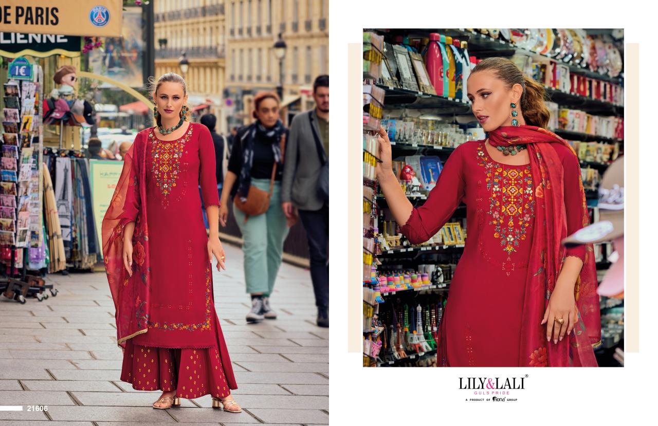 LILY & LALI Riwaaz Vol 6 Fab India Kurtis Woman Wholesale Catalog