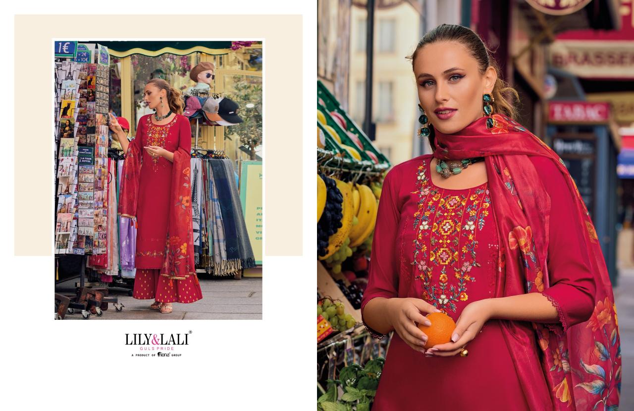 LILY & LALI Riwaaz Vol 6 Fab India Kurtis Woman Wholesale Catalog