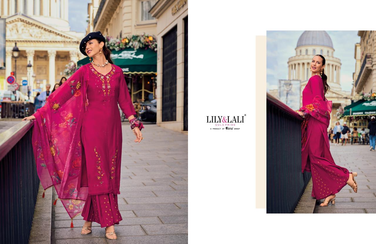 LILY & LALI Riwaaz Vol 6 Fab India Kurtis Woman Wholesale Catalog