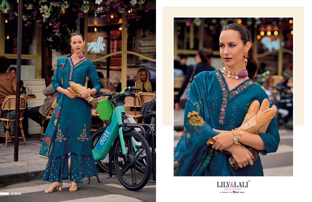LILY & LALI Riwaaz Vol 6 Fab India Kurtis Woman Wholesale Catalog
