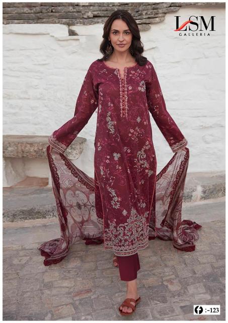 	LSM Firdous Queen Vol-12 – Karachi Dress Material - Wholesale Catalog