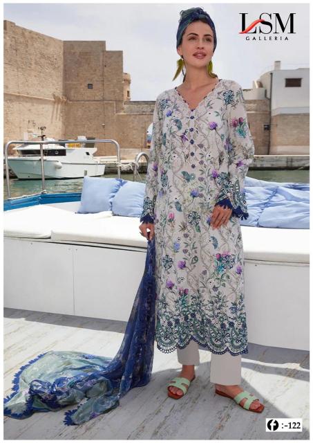 	LSM Firdous Queen Vol-12 – Karachi Dress Material - Wholesale Catalog
