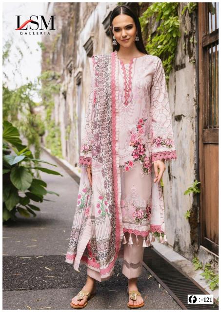 	LSM Firdous Queen Vol-12 – Karachi Dress Material - Wholesale Catalog