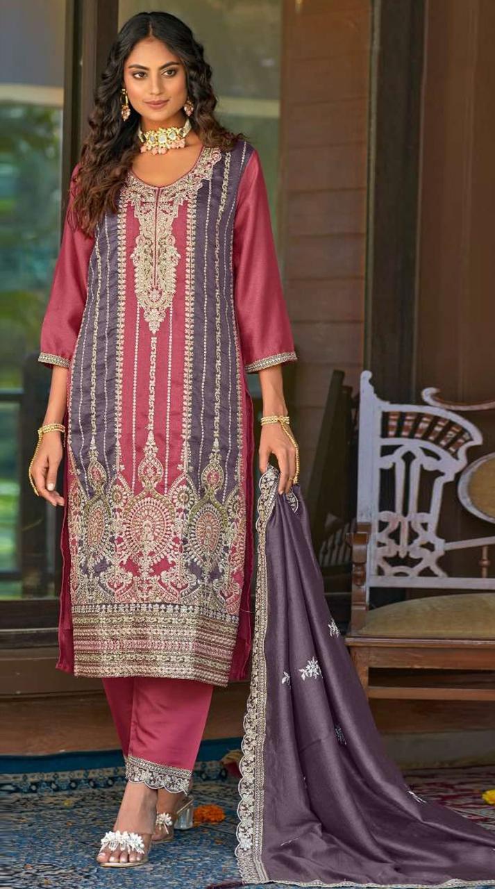 Mahnur Vol 53 Embroidered Salwar Kameez Wholesale Catalog