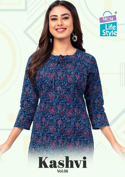 MCM Kashvi Vol-6 – Short Tops - Wholesale Catalog