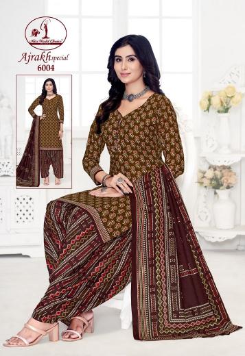 Miss World Ajrakh Vol 6 Cotton Printed Dress Material Wholesale Catalog