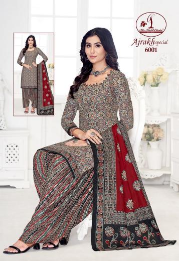 Miss World Ajrakh Vol 6 Cotton Printed Dress Material Wholesale Catalog