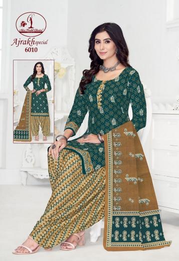 Miss World Ajrakh Vol 6 Cotton Printed Dress Material Wholesale Catalog