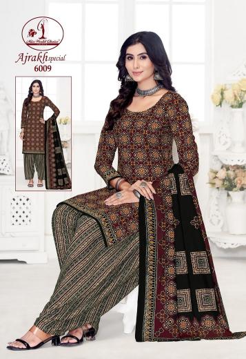 Miss World Ajrakh Vol 6 Cotton Printed Dress Material Wholesale Catalog